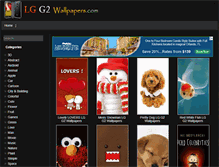 Tablet Screenshot of lgg2wallpapers.com